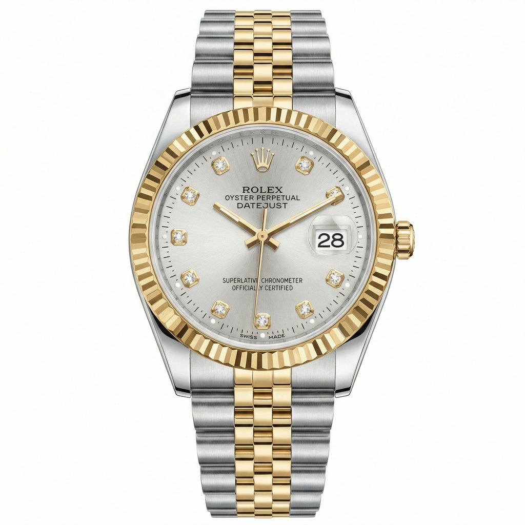 Rolex Oyster Dual Tone Watch